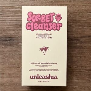 Korean Skincare Unleashia Sorbet Cleanser